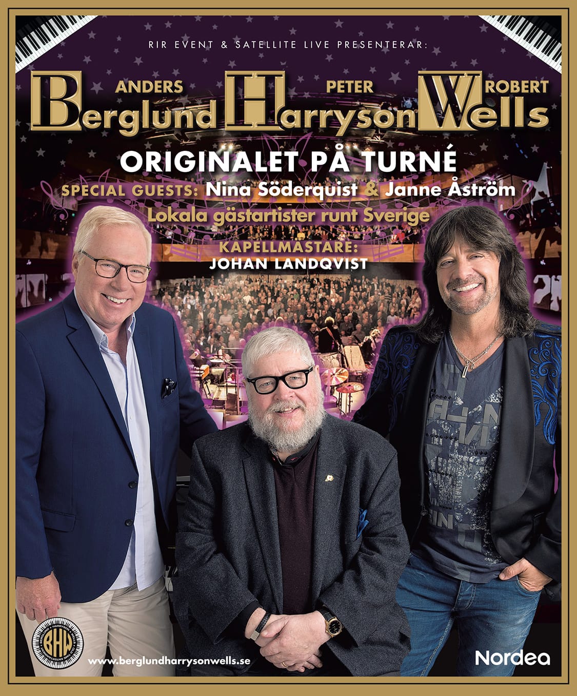 Berglund Harryson Wells - Orginalet på Turné